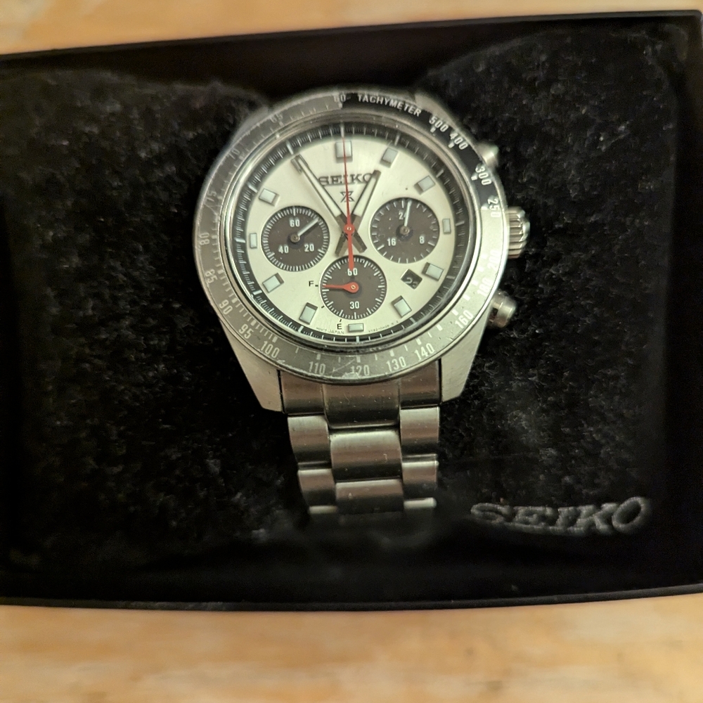 Men's Seiko Prospex Speedtimer Solar Chronograph